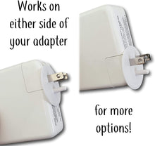 Socket Saver: Dummy Ground Adapter: for oversized power adapter blocks and loose outlets. Perfect for MacBook, iPhone, iPad, Surface Pro, Laptops, and most hanging electronics (5-pack)
