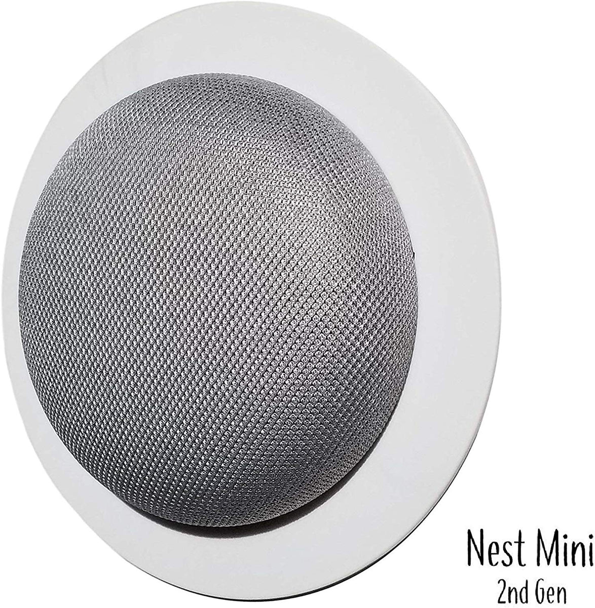 The Simple Built-In Google Nest Mini (2nd Gen) Mount – Mount Genie