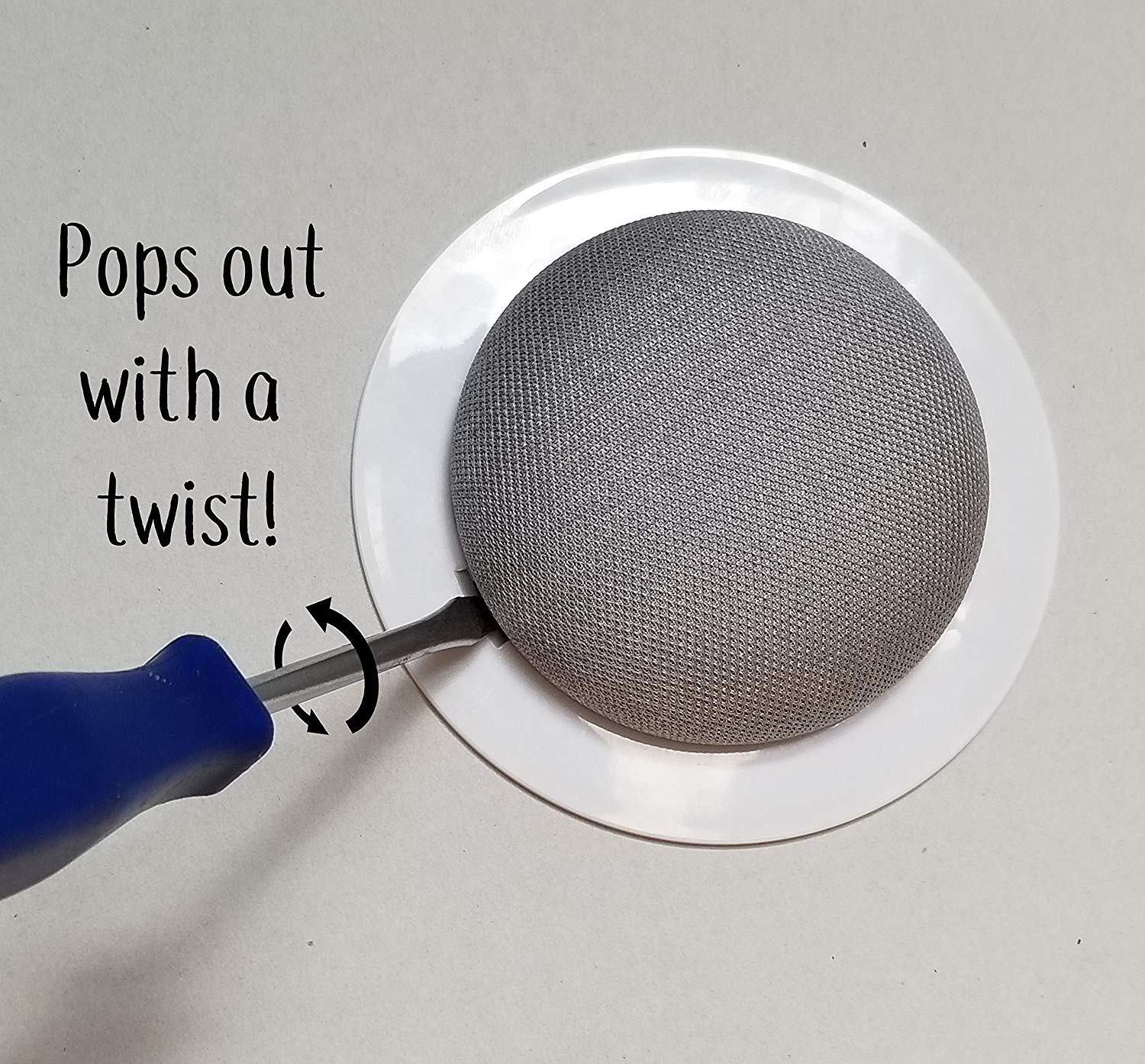 dot genie google home mini nest 2nd gen backpack The Simple Built-In Google Nest Mini (2nd Gen) Mount – Mount Genie