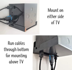 The Easy Hanging TV Wall Mount for Amazon Echo Fire TV Cube