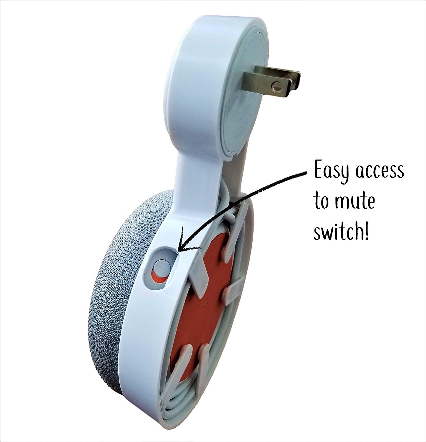 google home mini backpack mount Google Home Mini Outlet Wall Mount Hanger Stand