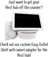 Built-in Google Nest Hub Wall Mount - FOR GEN 2 ONLY: The Perfect Smart Home Command Center