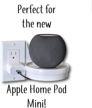 The Easy Outlet Shelf For Small Electronics Like Apple Home Pod Mini, Echo Dot 4th Gen, Google Home and more