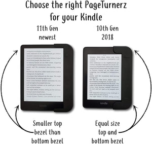 PageTurnerz 5-in-1 Grip Case for Paperwhite 11th Generation eReader (New 2021 Current Model) - Read in Any Position. Award Winning Design.