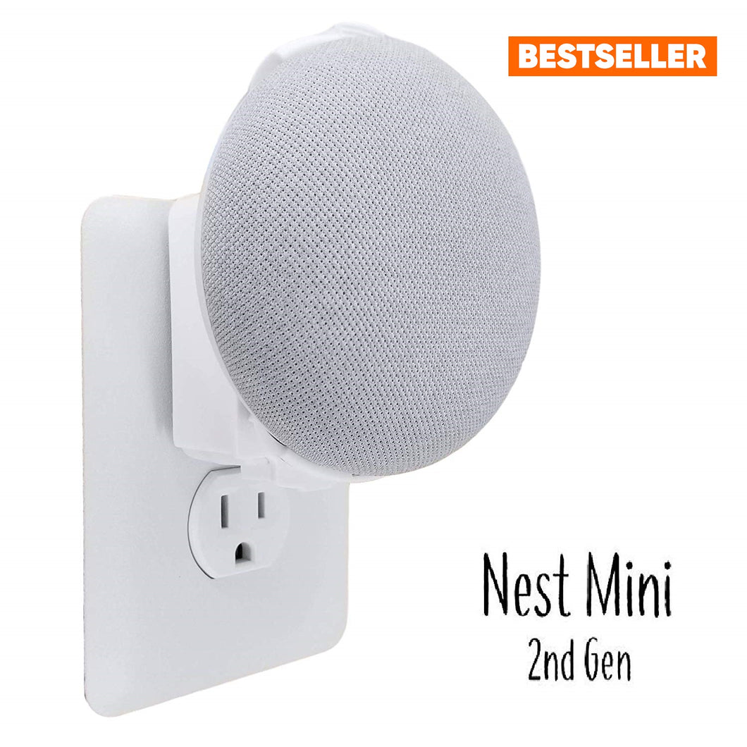 dot genie google nest mini backpack The for Mini (2nd Gen) | Multi-Pack Disc. | Lowest Profile | No Ugly Bulk | Vertical or Horizontal The best wall mount Mount Genie Simple Built-in Wall